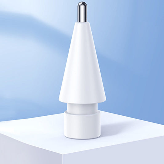 For Apple Pencil 1/2 Generation Modified Metal Wear-Resistant Paper-Like Needle Tube Nib, Color: 4.0 Extended Reform Silver by buy2fix