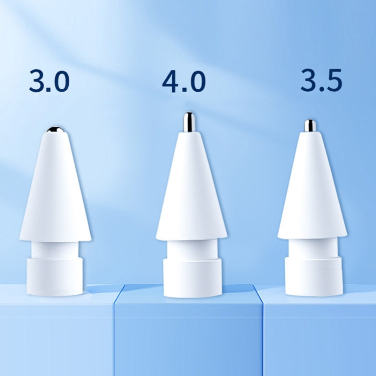 For Apple Pencil 1/2 Generation Modified Metal Wear-Resistant Paper-Like Needle Tube Nib, Color: 3.0 Reform Round Head Silver by buy2fix