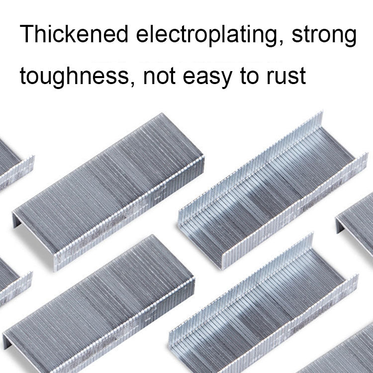 Deli 0010 10 1000pcs/box Portable Booking Machine Staples - Binding Supplies by Deli | Online Shopping UK | buy2fix