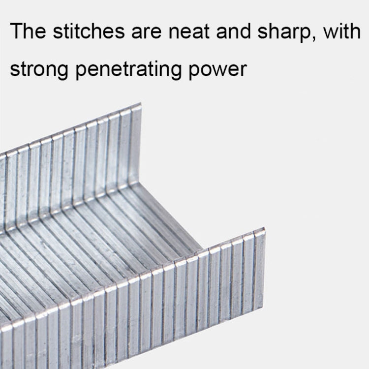 Deli 0010 10 1000pcs/box Portable Booking Machine Staples - Binding Supplies by Deli | Online Shopping UK | buy2fix