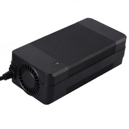 42V 4A Electric Scooter Charger Fan Type 36V Lithium Battery Charger UK Plug - Accessories & Parts by buy2fix | Online Shopping UK | buy2fix
