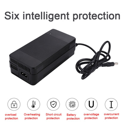 42V 4A Electric Scooter Charger Fan Type 36V Lithium Battery Charger EU Plug - Accessories & Parts by buy2fix | Online Shopping UK | buy2fix
