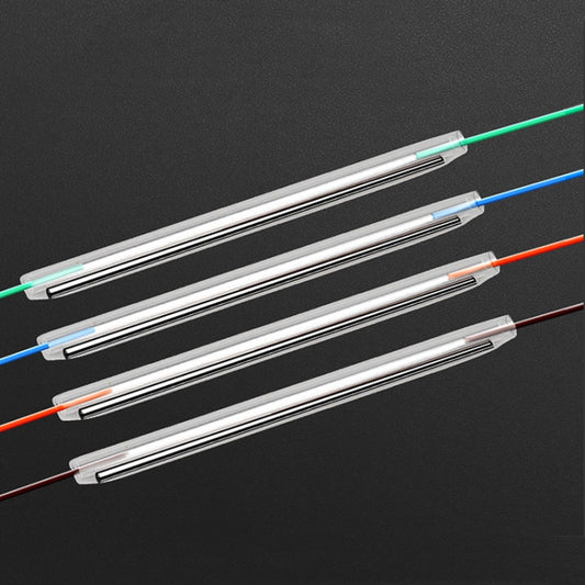 100pcs/pack 60mm Single Pin Optical Fiber Heat Shrinkable Tube Optical Hot Melt Tube by buy2fix