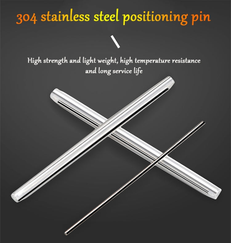100pcs/pack 60mm Single Pin Optical Fiber Heat Shrinkable Tube Optical Hot Melt Tube by buy2fix