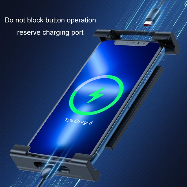 Car Rear Seat Folding Stretchable Headrest Tablet Bracket, Color: Metal Clamp Arm by buy2fix