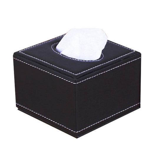 Sheepskin Hotel Restaurant Leather Square Paper Box Car Tissue Box by buy2fix
