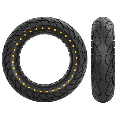 For Kugoo M4 Electric Scooter 10 Inch Inflatable Honeycomb Solid Run-flat Tire(36mm Slot Blue) - Accessories & Parts by buy2fix | Online Shopping UK | buy2fix