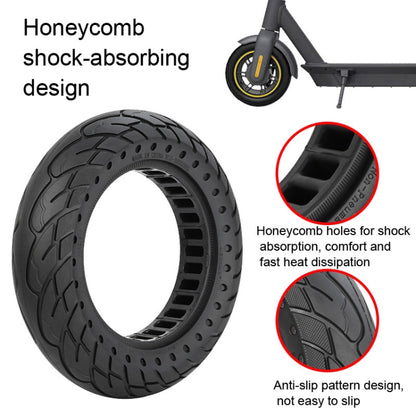 For Kugoo M4 Electric Scooter 10 Inch Inflatable Honeycomb Solid Run-flat Tire(36mm Slot Blue) - Accessories & Parts by buy2fix | Online Shopping UK | buy2fix
