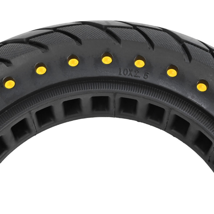 For Kugoo M4 Electric Scooter 10 Inch Inflatable Honeycomb Solid Run-flat Tire(36mm Slot Blue) - Accessories & Parts by buy2fix | Online Shopping UK | buy2fix