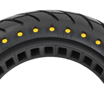For Kugoo M4 Electric Scooter 10 Inch Inflatable Honeycomb Solid Run-flat Tire(36mm Slot Blue) - Accessories & Parts by buy2fix | Online Shopping UK | buy2fix