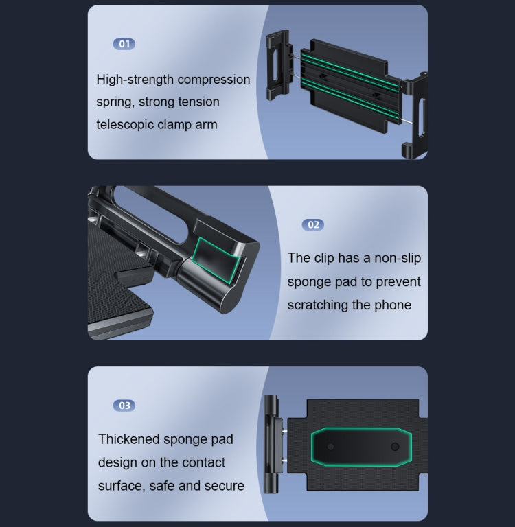 Widened Double-stretch Rotating Suction Cup General Car Bracket(Metal Model) by buy2fix