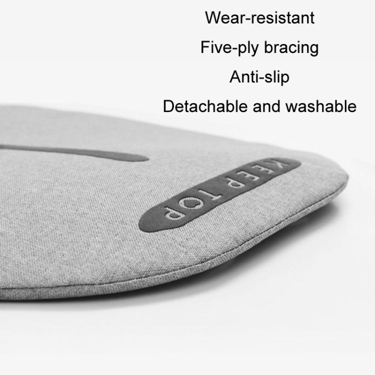KEEP TOP Car Child Safety Seat Anti-Slip Thickened Anti-Wear Protective Pad(Gray) by KEEP TOP