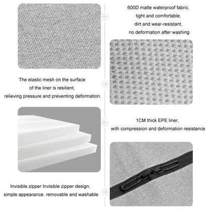 KEEP TOP Car Child Safety Seat Anti-Slip Thickened Anti-Wear Protective Pad(Gray) by KEEP TOP