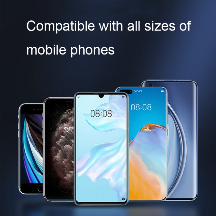 Aluminum Alloy Rotatable Magnetic Car Air Outlet Mobile Phone Holder(Black) by buy2fix