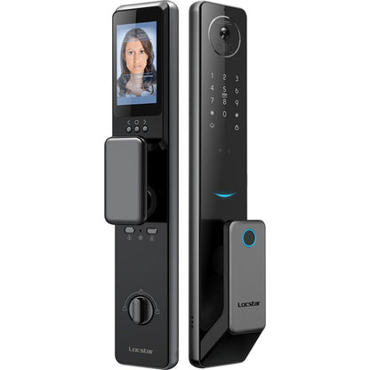 S61 Fully Automatic 3D Face Recognition Tuya Wifi Smart Fingerprint Lock Anti-theft Password Lock(Space Gray) - Door Lock by buy2fix | Online Shopping UK | buy2fix