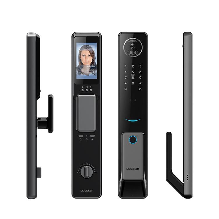 S61 Fully Automatic 3D Face Recognition Tuya Wifi Smart Fingerprint Lock Anti-theft Password Lock(Space Gray) - Door Lock by buy2fix | Online Shopping UK | buy2fix