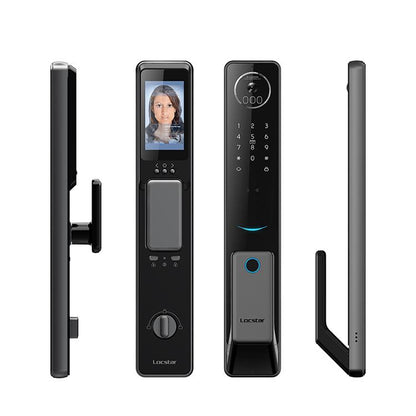 S61 Fully Automatic 3D Face Recognition Tuya Wifi Smart Fingerprint Lock Anti-theft Password Lock(Space Gray) - Door Lock by buy2fix | Online Shopping UK | buy2fix
