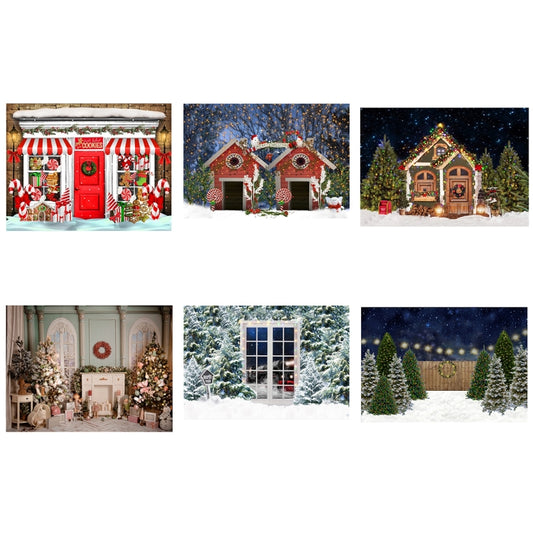 2.1 X 1.5m Holiday Party Photography Backdrop Christmas Decoration Hanging Cloth, Style: SD-781 by buy2fix