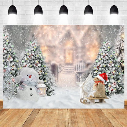 2.1 X 1.5m Holiday Party Photography Backdrop Christmas Decoration Hanging Cloth, Style: SD-783 by buy2fix