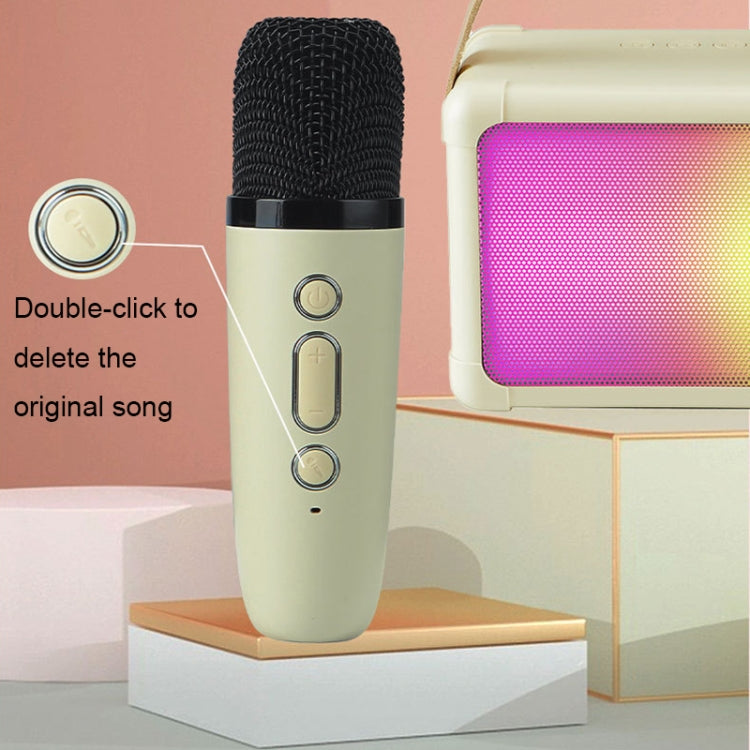 Portable RGB Lighting Effect Bluetooth Speaker Home Mini Karaoke Audio, Style: Speaker(Pink) by buy2fix