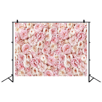 2.1 X 1.5m Festive Photography Backdrop 3D Wedding Flower Wall Hanging Cloth, Style: C-1856 by buy2fix