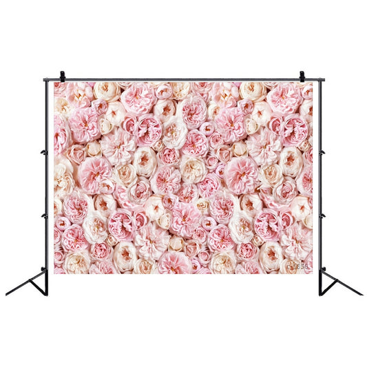 2.1 X 1.5m Festive Photography Backdrop 3D Wedding Flower Wall Hanging Cloth, Style: C-1856 by buy2fix