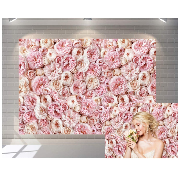 2.1 X 1.5m Festive Photography Backdrop 3D Wedding Flower Wall Hanging Cloth, Style: C-1888 by buy2fix