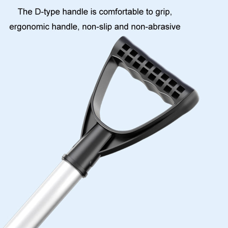 Vehicle-mounted Winter Enlarged Detachable Snow Shovel(Black) - Ice Scraper by buy2fix | Online Shopping UK | buy2fix