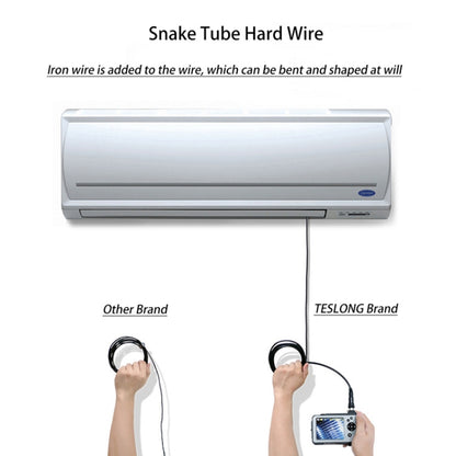 TESLONG NTS450A 4.5-inch Screen Industrial Handheld Endoscope with Light, Speci: 7.6mm Lens-5m by TESLONG