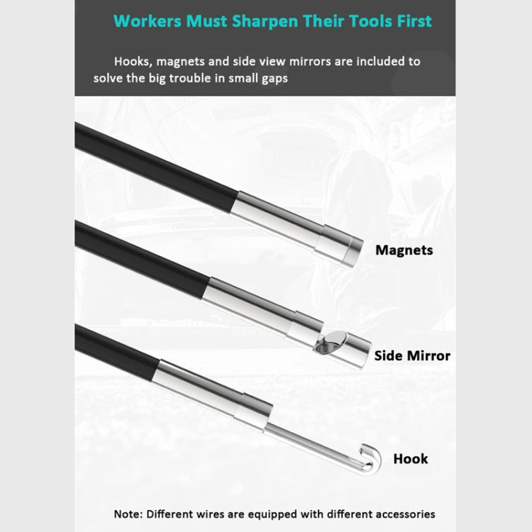 TESLONG NTS450A 4.5-inch Screen Industrial Handheld Endoscope with Light, Speci: 5.5mm Lens -3m by TESLONG