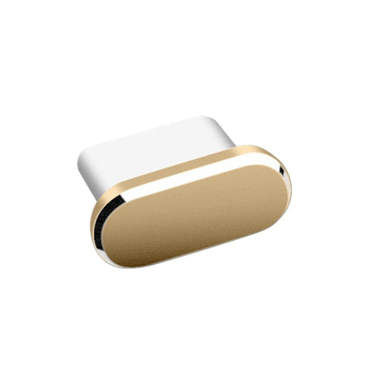 Type-C/USB-C Port Mobile Phone Charging Port Dust Plug Phone Protector Dust Cap(Gold) - Anti-dust & Ear Caps by buy2fix | Online Shopping UK | buy2fix