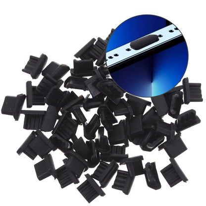 Micro USB Universal Cell Phone Dust Plug Power Silicone Charging Port Plug(Transparent) - Anti-dust & Ear Caps by buy2fix | Online Shopping UK | buy2fix