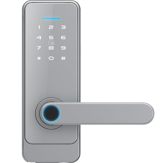 C89 Smart Fingerprint Password Lock Home Indoor Door TUYA System Lock(Silver) - Door Lock by buy2fix | Online Shopping UK | buy2fix