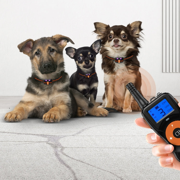 Smart Electronic Remote Control Dog Training Device Waterproof Pets Bark Stopper, Size: For-Two-Dog(Red) - Training Aids by buy2fix | Online Shopping UK | buy2fix