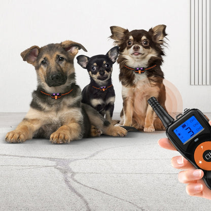 Smart Electronic Remote Control Dog Training Device Waterproof Pets Bark Stopper, Size: For-Two-Dog(Red) - Training Aids by buy2fix | Online Shopping UK | buy2fix