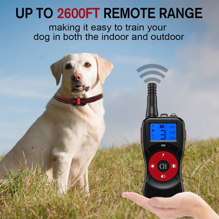 Smart Electronic Remote Control Dog Training Device Waterproof Pets Bark Stopper, Size: For-Two-Dog(Red) - Training Aids by buy2fix | Online Shopping UK | buy2fix