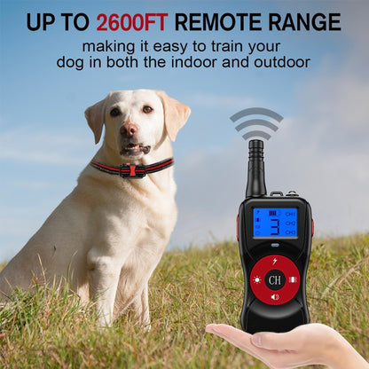 Smart Electronic Remote Control Dog Training Device Waterproof Pets Bark Stopper, Size: For-Two-Dog(Red) - Training Aids by buy2fix | Online Shopping UK | buy2fix