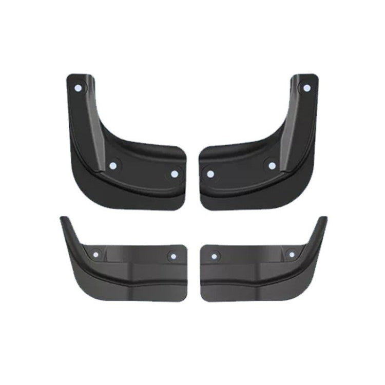 For Tesla Model 3 4pcs /Set Splash Guards Matte Fender No Drilling Required Upgraded PP Material by buy2fix