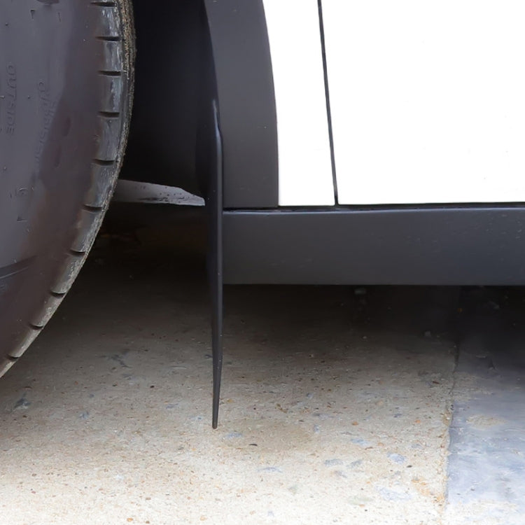 For Tesla Model Y 4pcs /Set Splash Guards Matte Fender No Drilling Required Upgraded PP Material by buy2fix