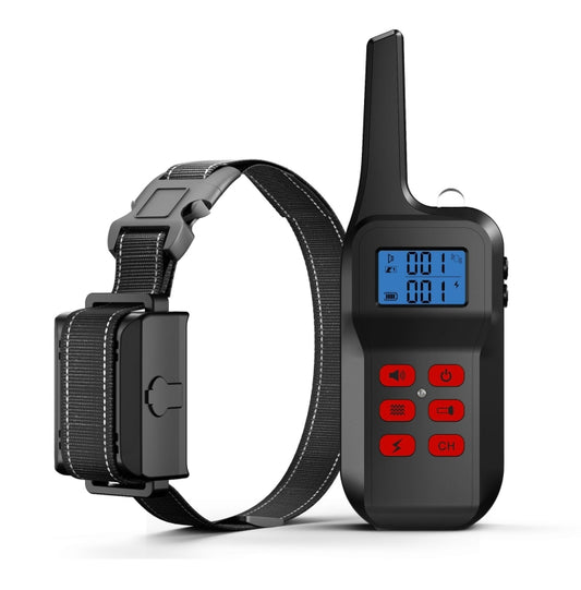 Pet Smart Electric Shock Training Waterproof Collar 1000m Remote Control Dog Training Device, Spec: Receiver + Red Remote - Training Aids by buy2fix | Online Shopping UK | buy2fix