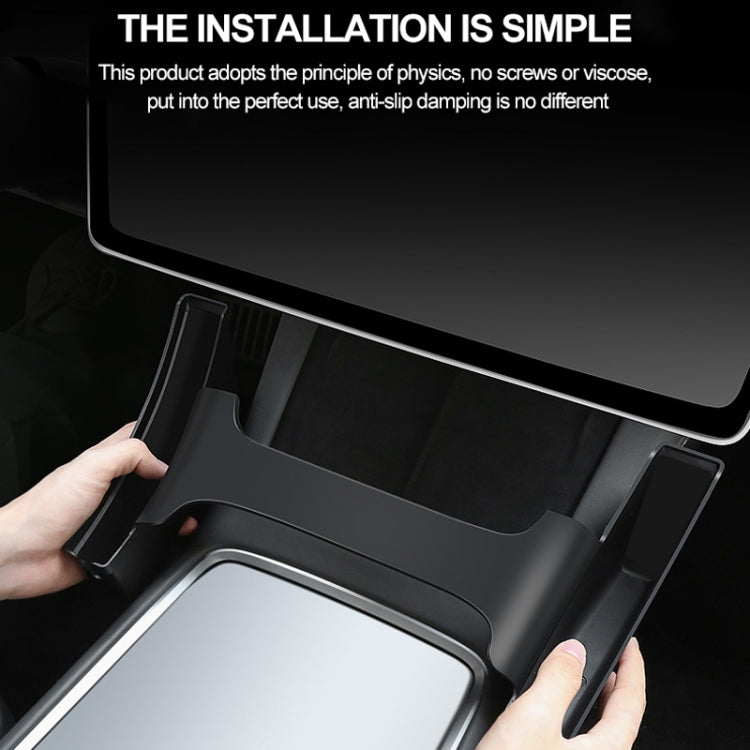 For Tesla Model Y / 3 Center Side Storage Box Side Organizer Saddle Box Interior Modification Accessories by buy2fix