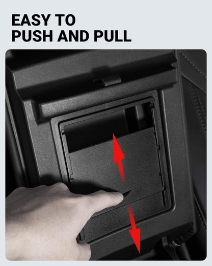 For Tesla Model Y / 3 Armrest Hidden Storage Box Central Control Storage Box by buy2fix