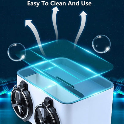 Car Multifunctional Water Cup Holder Armrest Box Paper Box(Gray) by buy2fix