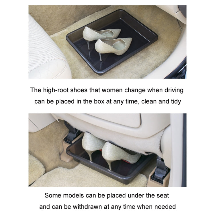Car Seat Storage Shoe Box Multifunctional Trunk Umbrella Storage Tray, Size: Small by buy2fix