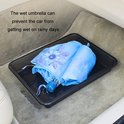 Car Seat Storage Shoe Box Multifunctional Trunk Umbrella Storage Tray, Size: Small by buy2fix