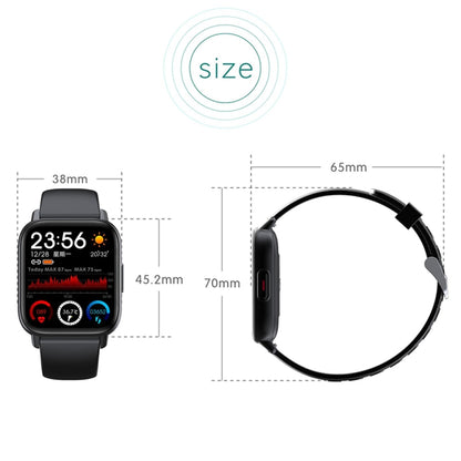 QS16Pro 1.83 inch Heart Rate / Blood Pressure Monitoring Waterproof Sports Smart Watch(White) by buy2fix