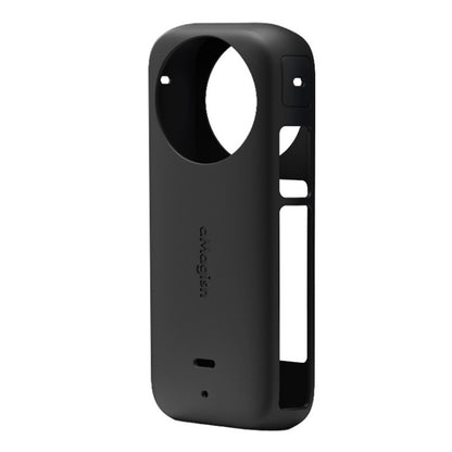 For Insta360 X3 AMagisn Body Silicone Protective Cover, Style: Body Case (black) by aMagisn
