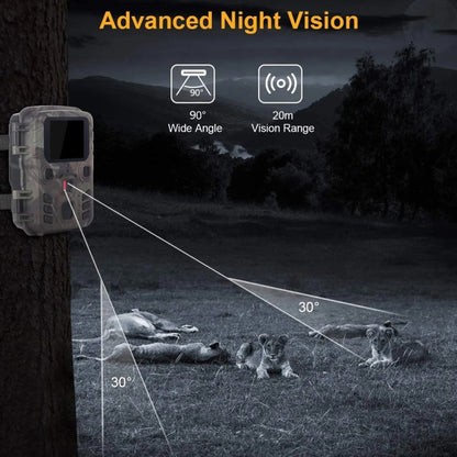WiFi301 24MP+1296P WIFI+Bluetooth Infrared Night Vision Tracking Hunting Camera - Hunting Cameras by buy2fix | Online Shopping UK | buy2fix