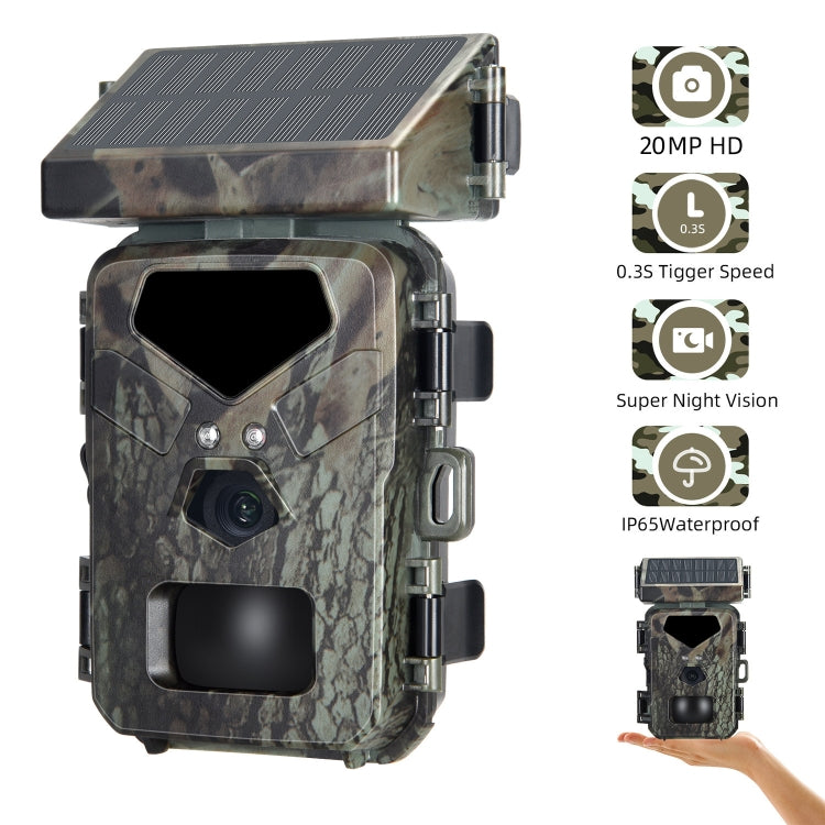 Mini700 Infrared Tracking Camera 20MP/1080P Without Screen No Keys Hunting Camera - Hunting Cameras by buy2fix | Online Shopping UK | buy2fix