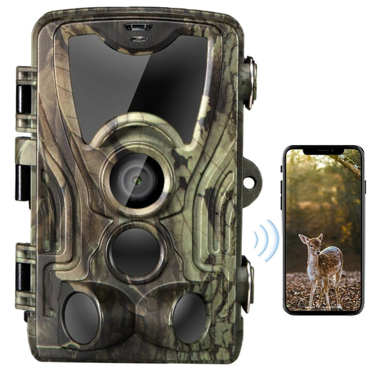 WiFi801Pro 4K Outdoor Tracking Hunting Camera APP Remote Phone Control To View Photos / Video At Any Time - Hunting Cameras by buy2fix | Online Shopping UK | buy2fix
